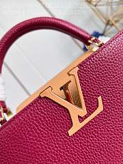 Louis Vuitton LV Capucines MM Arizona Red 31.5cm - 6