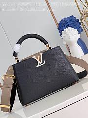 Louis Vuitton LV Capucines BB Grey Black 27cm - 1