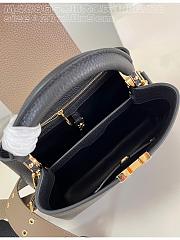 Louis Vuitton LV Capucines BB Grey Black 27cm - 3