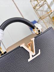 Louis Vuitton LV Capucines BB Grey Black 27cm - 4