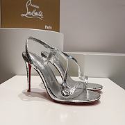 Christian Louboutin Silver 100 heel Sandals - 1