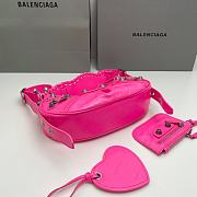 Balenciaga Le Cagole XS Shoulder Bag In Pink 26x16x10cm - 6