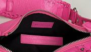 Balenciaga Le Cagole XS Shoulder Bag In Pink 26x16x10cm - 5