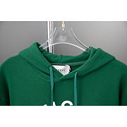 Gucci G-lock Lace Hooded Sweatshirt Green - 4