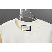 Gucci Knitted Nitted Cotton Sweatershirt With Embroidery White - 2