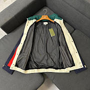 Gucci Nylon And Cotton-Blend Jacket With Patches Multi - 5