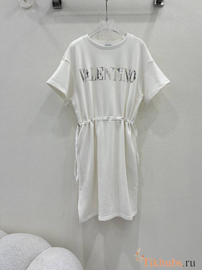 Valentino White Dress - 1