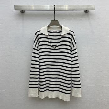 Valentino Black White Sweater