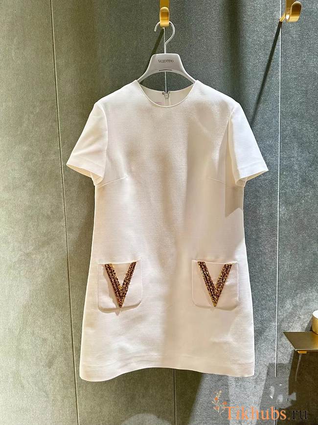 Valentino White Dress 02 - 1