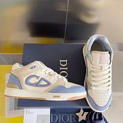Dior B57 Mid-Top Sneaker Blue and Cream  - 1
