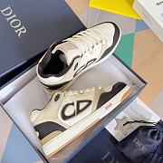 Dior B57 Mid-Top Sneaker Black and Cream - 3