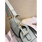 Dior Saddle Bag With Strap Placid Blue 25.5 x 20 x 6.5 cm - 2