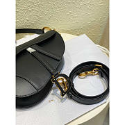 Dior Saddle Bag With Strap Black 25.5 x 20 x 6.5 cm - 5
