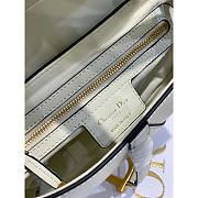 Dior Saddle Bag With Strap White 25.5 x 20 x 6.5 cm - 6