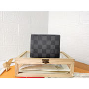 Louis Vuitton LV Slender Wallet Damier Graphite 11 x 8.5 x 2 cm - 1