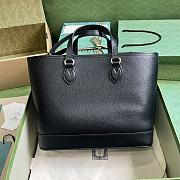 Gucci Ophidia GG Mini Tote Bag Black 31x25x13cm - 4