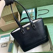 Gucci Ophidia GG Mini Tote Bag Black 31x25x13cm - 6