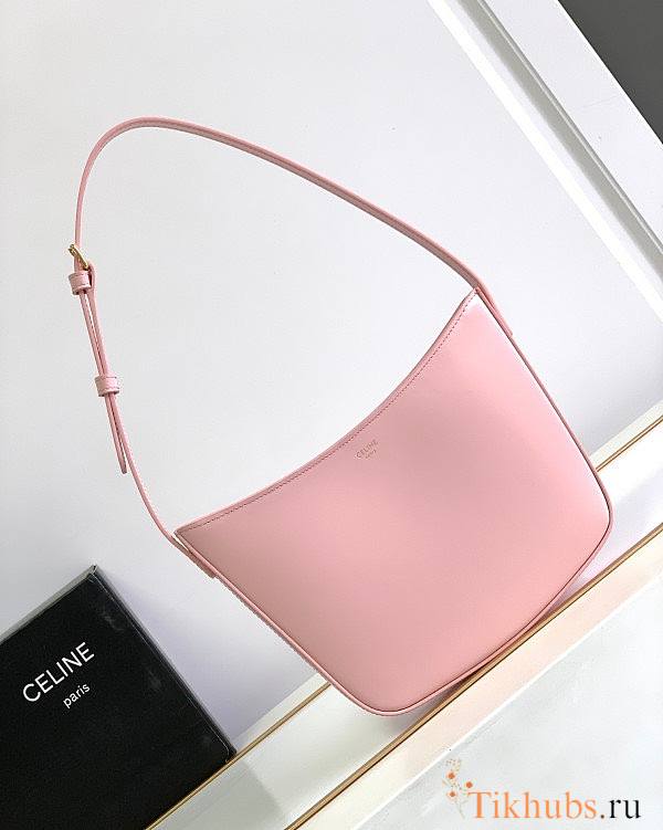 Celine Medium Croque Bag Pink 23x15x5cm - 1