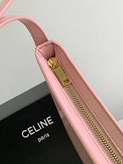 Celine Medium Croque Bag Pink 23x15x5cm - 5