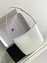 Celine Medium Croque Bag White 23x15x5cm - 6