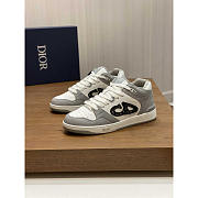 Dior B57 Mid-Top Sneaker Calfskin Grey - 4