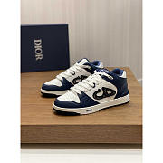 Dior B57 Mid-Top Sneaker Calfskin Navy Blue - 4