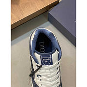 Dior B57 Mid-Top Sneaker Calfskin Navy Blue - 3
