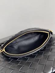 Bottega Veneta Small Bag Gemelli Black 24.5x7x19cm - 3