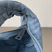 Bottega Veneta Jodie Mini Haze Blue Size 28 × 23 × 8 cm - 4