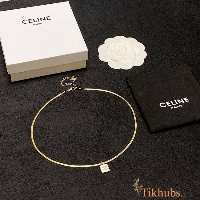 Celine Gold Necklace  - 1