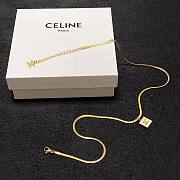 Celine Gold Necklace  - 2