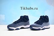 Jordan 11 Midnight Navy Velvet  - 5