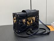 Louis Vuitton LV Petite Malle Black 20x12.5x6cm - 2