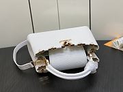 Louis Vuitton LV Capucines BB Flower Crown White 27x18x9cm - 5