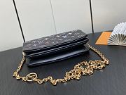 Louis Vuitton LV Pochette Coussin Navy Blue 20x14x8cm - 2