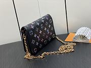 Louis Vuitton LV Pochette Coussin Navy Blue 20x14x8cm - 3