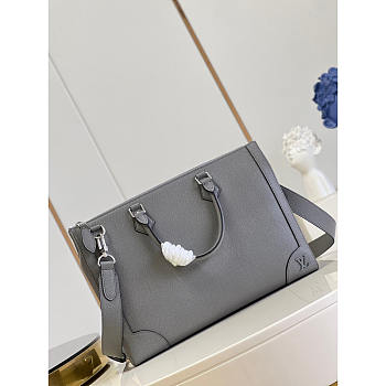 Louis Vuitton LV Taiga Slim Briefcase Grey Bag 40x29x4cm