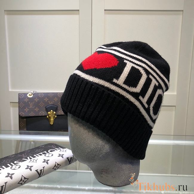 Dior Black Beanie - 1