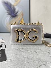 Dolce & Gabbana DG Girls Crossbody Silver Bag 21x4x15cm - 1