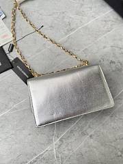 Dolce & Gabbana DG Girls Crossbody Silver Bag 21x4x15cm - 5