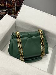 Dolce & Gabbana Devotion Shoulder Bag Green 26x18x8.5cm - 2