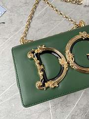 Dolce & Gabbana DG Girls Crossbody Green Bag 21x4x15cm - 5