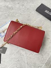 Dolce & Gabbana DG Girls Crossbody Red Bag 21x4x15cm - 3
