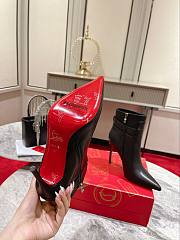 Christian Louboutin Lock So Kate Red Sole Boot 10cm - 5