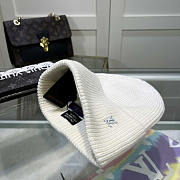 Louis Vuitton Cashmere Ahead Beanie White - 3