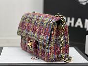 Chanel Small Flap Bag Tweed Fabric 20cm - 5