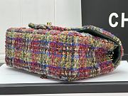 Chanel Small Flap Bag Tweed Fabric 20cm - 4