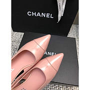 Chanel Slingbacks Patent Calfskin Pink 6.5cm - 5