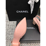 Chanel Slingbacks Patent Calfskin Pink 6.5cm - 4