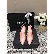 Chanel Slingbacks Patent Calfskin Pink 6.5cm - 3